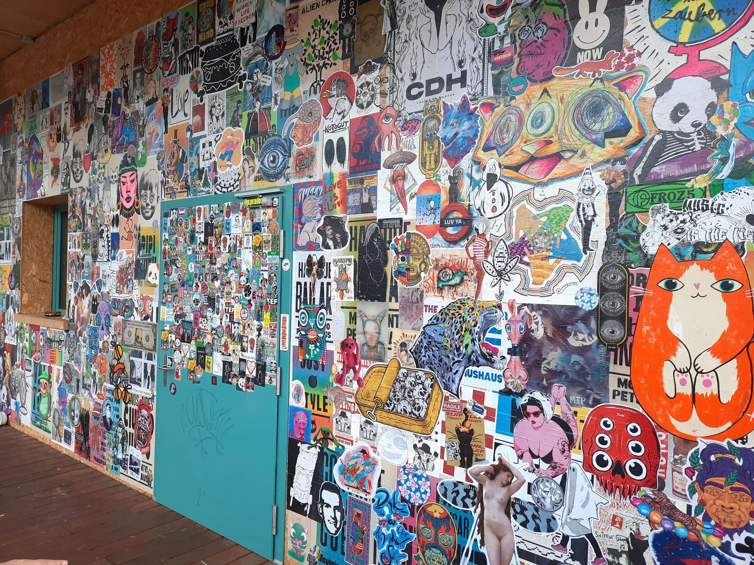 Paste-up Wall @KAFF, Bild 2 von 6