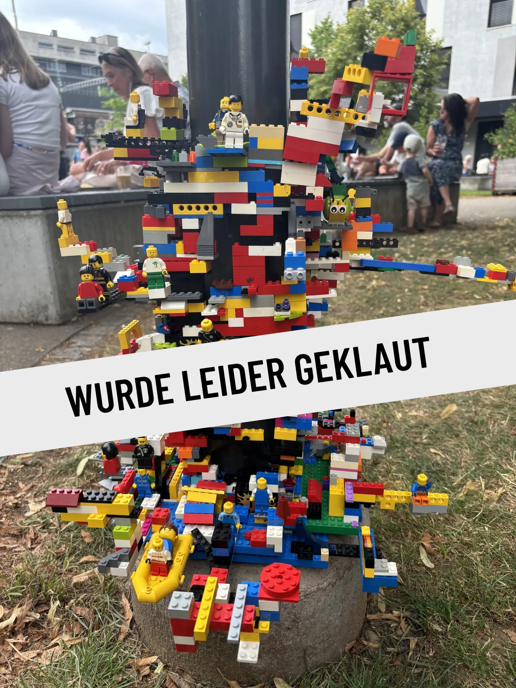 Lego-Installation, Bild 2 von 2