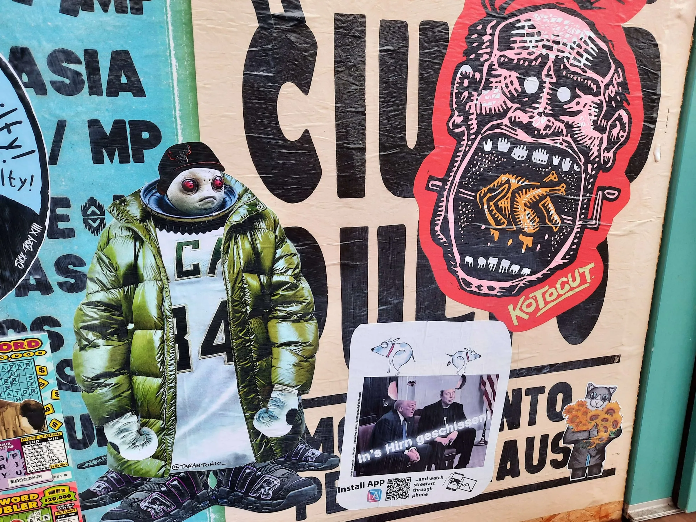Paste-up Wall @KAFF, Bild 4 von 6